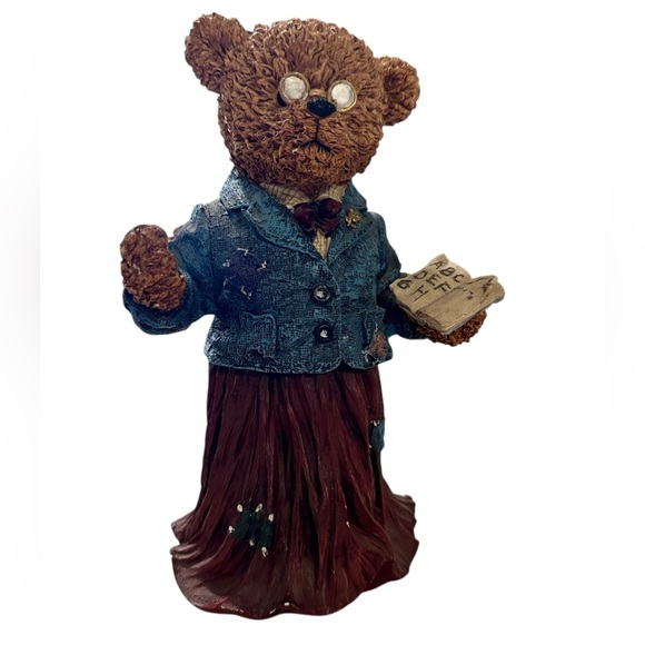 Other - Ceramic Teddy Bear Teacher Figurine